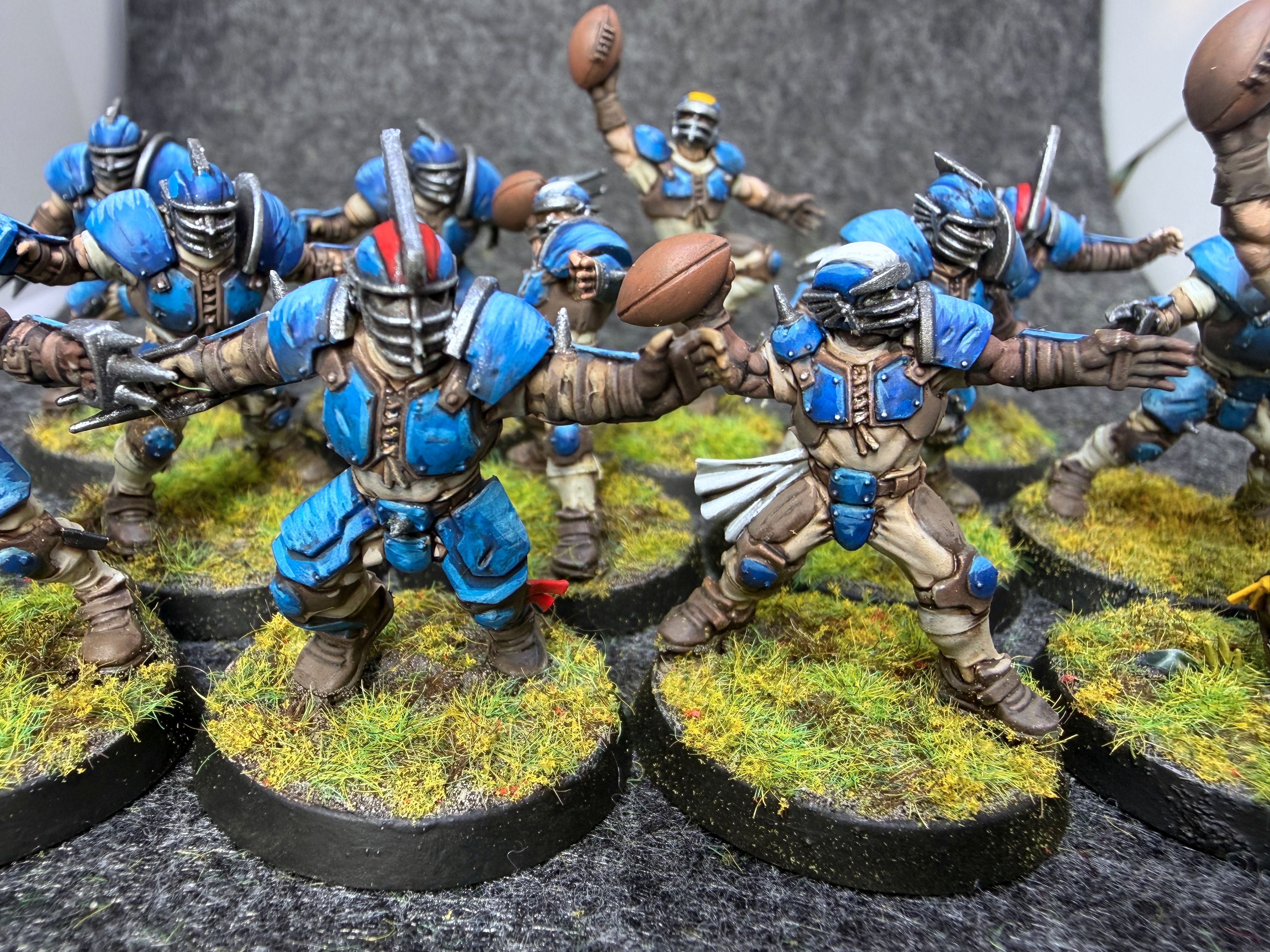 Bild eines menschlichen Teams im Detail.